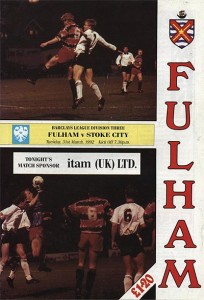 Fulham v Stoke City