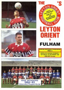 Leyton Orient v Fulham