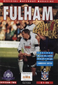 Fulham v Cambridge United