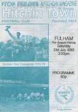Hitchin Town v Fulham