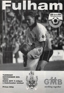 Fulham v Colchester United