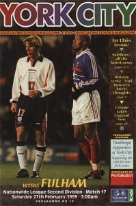 York City v Fulham