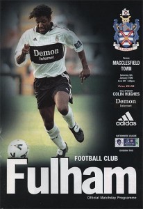 Fulham v Macclesfield Town