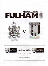Fulham v Aston Villa