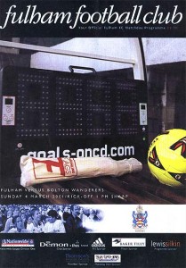 Fulham v Bolton Wanderers