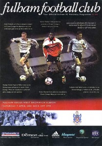 Fulham v West Bromwich Albion