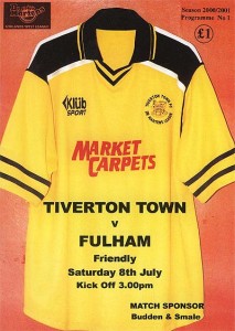 Tiverton Town v Fulham