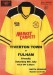 Tiverton Town v Fulham