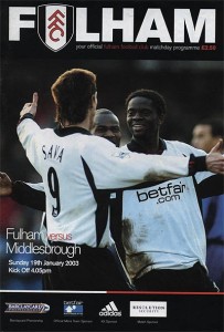 Fulham v Middlesbrough