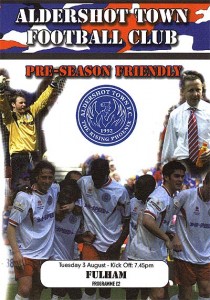 Aldershot Town v Fulham