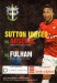 Sutton United v Fulham