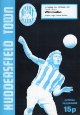Huddersfield Town v Wimbledon