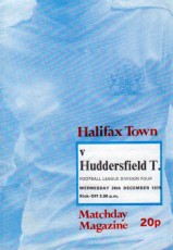 Halifax Town v Huddersfield Town