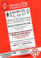 Lincoln City v Huddersfield Town