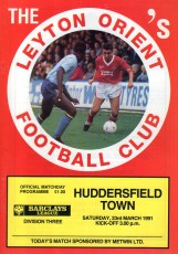 Leyton Orient v Huddersfield Town