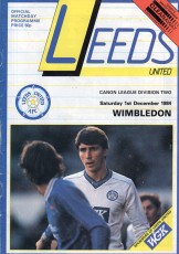 Leeds United v Wimbledon