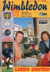 Wimbledon v Leeds United