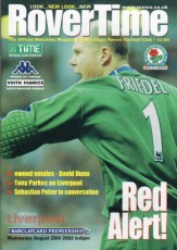 Blackburn Rovers v Liverpool
