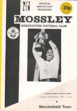 Mossley v Macclesfield Town