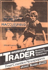 Worksop Town v Macclesfield Town