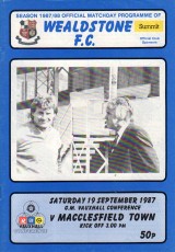 Wealdstone v Macclesfield Town