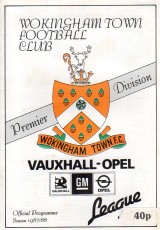 Wokingham Town v Macclesfield Town