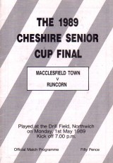 Macclesfield Town v Runcorn