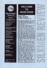 Macclesfield Town v Marine