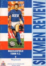 Macclesfield Town v Weymouth