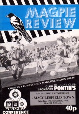 Chorley v Macclesfield Town