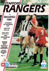 Stafford Rangers v Macclesfield Town