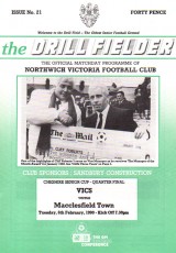 Northwich Victoria v Macclesfield Town