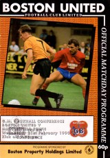 Boston United v Macclesfield Town