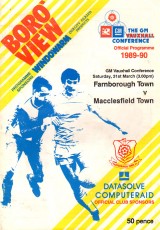 Farnborough Town v Macclesfield Town