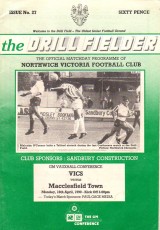 Northwich Victoria v Macclesfield Town