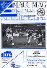 Macclesfield Town v Runcorn