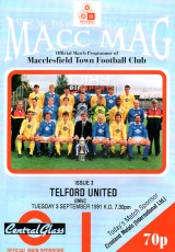 Macclesfield Town v Telford United