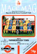 Macclesfield Town v Farnborough Town