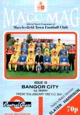 Macclesfield Town v Bangor City