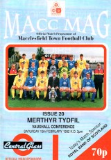 Macclesfield Town v Merthyr Tydfil