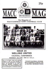 Macclesfield Town v Welling United