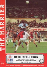 Kidderminster Harriers v Macclesfield Town