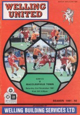 Welling United v Macclesfield Town