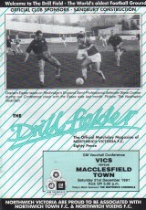 Northwich Victoria v Macclesfield Town