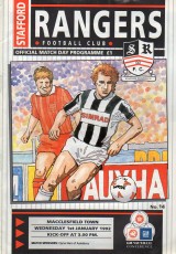 Stafford Rangers v Macclesfield Town