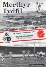 Merthyr Tydfil v Macclesfield Town