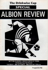 Witton Albion v Macclesfield Town