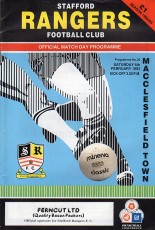 Stafford Rangers v Macclesfield Town