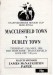 Macclesfield Town v Dudley Town