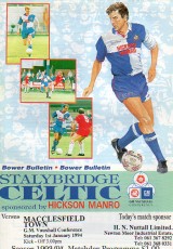 Stalybridge Celtic v Macclesfield Town